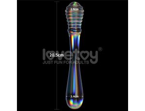 Twilight Gleam Glass Dildo - image 2