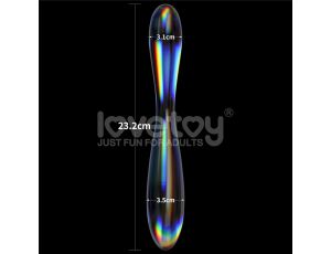 Twilight Gleam Glass Dildo - image 2