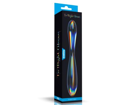 Twilight Gleam Glass Dildo