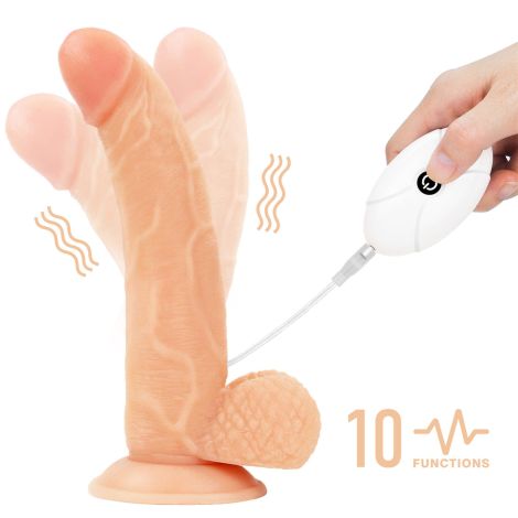 Vibrating Easy Strapon Set 8.5'' - 14