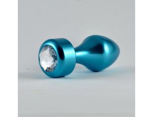 Aluminium Anal plug Blue - image 2