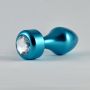 Aluminium Anal plug Blue - 3