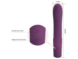 PRETTY LOVE - Ethan purple, 12 vibration functions Mobile APP Long-distance Control - image 2