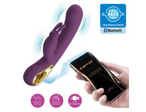 PRETTY LOVE - Liam purple, 12 vibration functions Mobile APP Long-distance Control - image 2