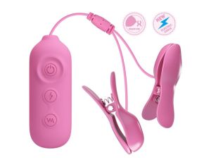 PRETTY LOVE -NIPPLE CLIP, 7 vibration functions 3 electric shock functions - image 2