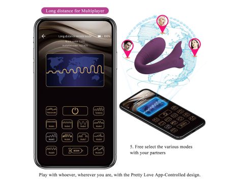 PRETTY LOVE - Jayleen, 12 vibration functions Mobile APP Long-distance Control - 22