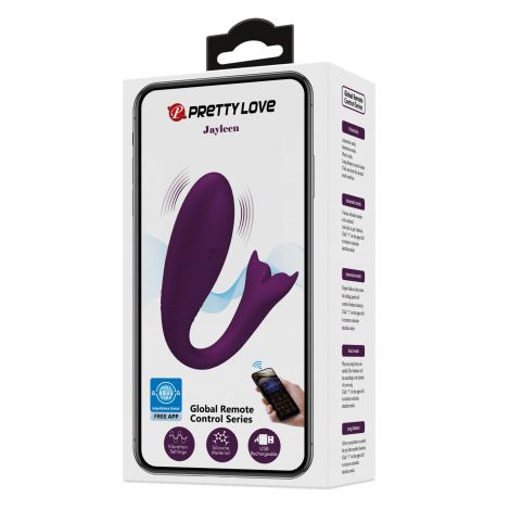 PRETTY LOVE - Jayleen, 12 vibration functions Mobile APP Long-distance Control - 12