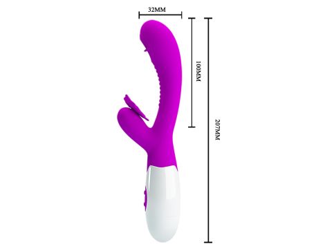 PRETTY LOVE - Moth, 12 vibration functions 3 licking settings - 4