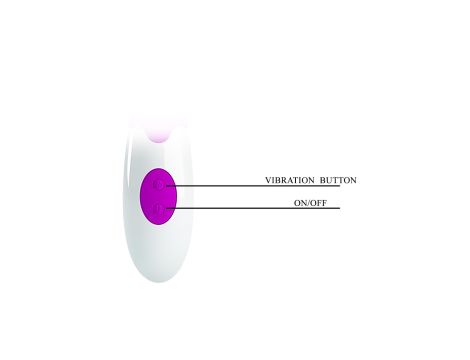 PRETTY LOVE - Moth, 12 vibration functions 3 licking settings - 5