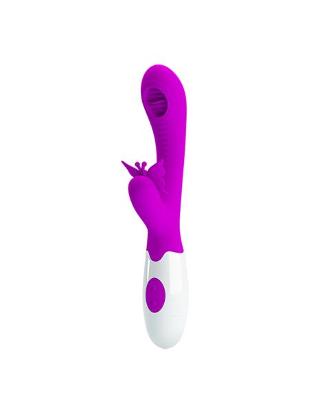 PRETTY LOVE - Moth, 12 vibration functions 3 licking settings - 3