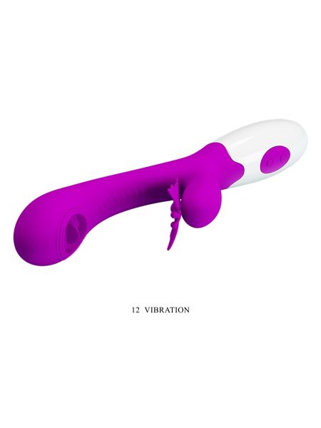 PRETTY LOVE - Moth, 12 vibration functions 3 licking settings - 4