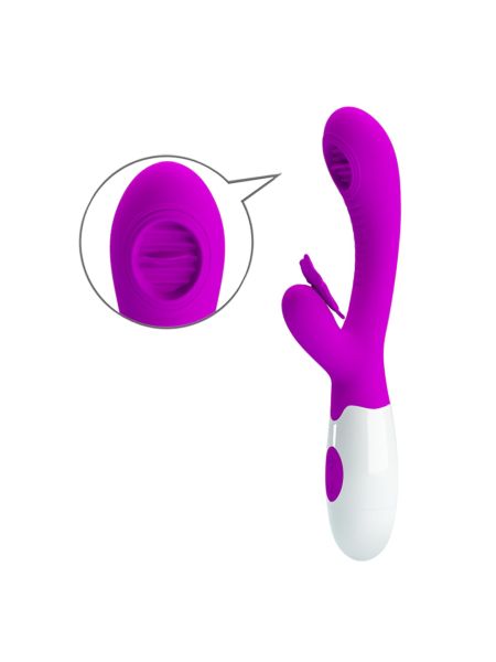 PRETTY LOVE - Moth, 12 vibration functions 3 licking settings - 6