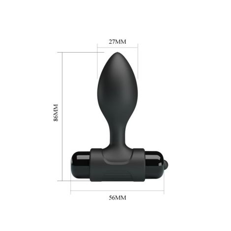 PRETTY LOVE - Vibra Butt Plug - 5