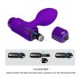 PRETTY LOVE -Vibra Butt Plug Purple - 5