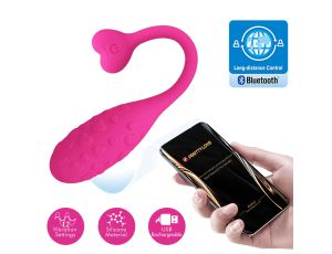 PRETTY LOVE - Fisherman Pink, 12 vibration functions Mobile APP remote control - image 2