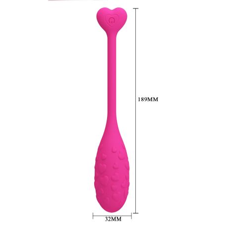 PRETTY LOVE - Fisherman Pink, 12 vibration functions Mobile APP remote control - 7