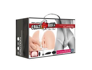 CRAZY BULL - Realistic Vagina and Anal Vibrating - image 2