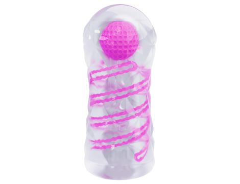 PRETTY LOVE - Transparent masturbator,TPR - 3