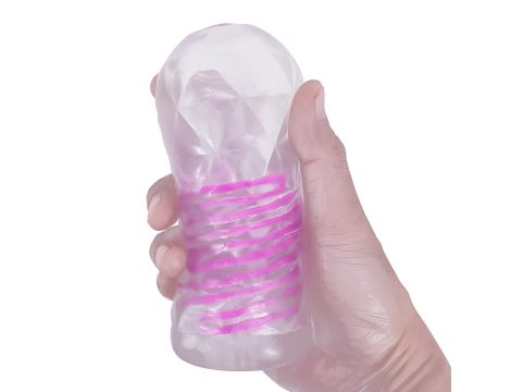 PRETTY LOVE - Transparent masturbator,TPR - 7