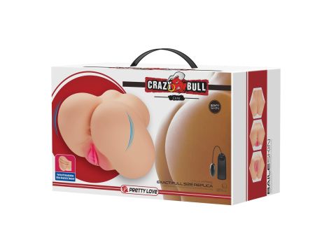 CRAZY BULL - Luna, Vibration Double holes  TPR ABS - 4