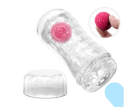 PRETTY LOVE - VACUUM CUP MASTURBATOR Black Hole ABS TPR - 9