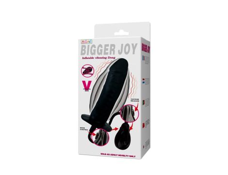 BAILE - Bigger Joy Inflatable Vibrating Dong - 7