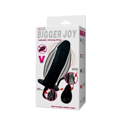 BAILE - Bigger Joy Inflatable Vibrating Dong - 7