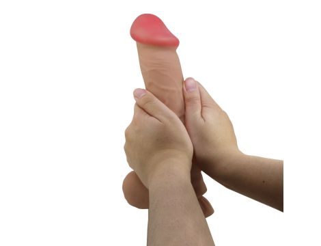 BAILE - Sliding Skin 10,2'' Flesh Suction base Bendable TPR - 8