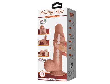 BAILE - Sliding Skin 8,1'', Bendable Suction base TPR - 11