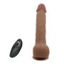 PRETTY LOVE - Tommy 8,9'' Light Brown, 3 vibration functions 3 thrusting settings Suction base Wireless remote control - 6