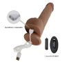 PRETTY LOVE - Tommy 8,9'' Light Brown, 3 vibration functions 3 thrusting settings Suction base Wireless remote control - 10