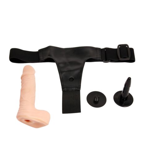 BAILE- PASSIONATE HARNESS, STRAP-ON SENSUAL COMFORT - 5