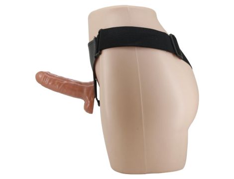 BAILE- Ultra Passionate Harness Realdeal Penis 6.2'' Brown - 4