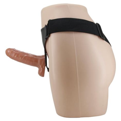 BAILE- Ultra Passionate Harness Realdeal Penis 6.2'' Brown - 12