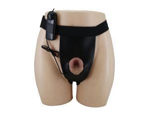 PRETTY LOVE - HARNESS BRIEFS- Draven Strap-On 6,8'' Dildo vibration - image 2