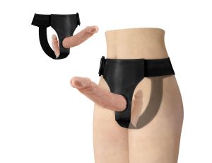 BAILE -STRAP ON DOUBLE DILDOS, 7.1''+5.9''