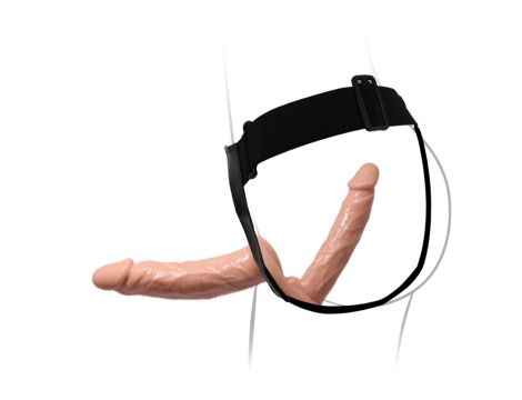 BAILE -STRAP ON DOUBLE DILDOS, 7.1''+5.9'' - 3