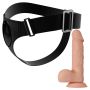 PRETTY LOVE - HARNESS BRIEFS Jerry Universal Strap-On Harness 7,6'' Dildo Flesh - 6