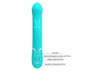 PRETTY LOVE - Coale Twinkled Tenderness, 7 vibration functions 4 rotation functions 4 thrusting settings - image 2