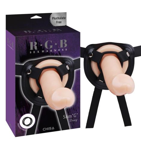 RGB Sex Harness Slim "G" Dong