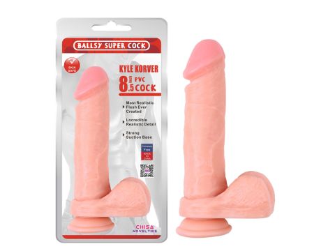 Kyle Korver 8.5" Dildo Flesh