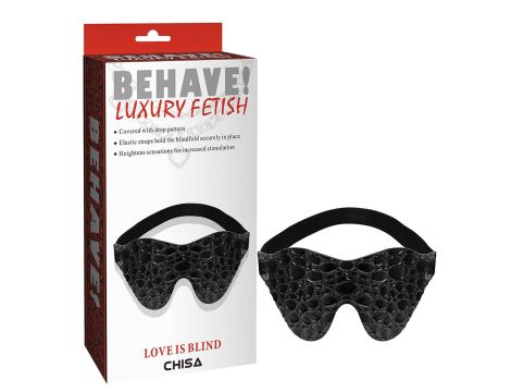 LOVE IS BLIND-Classics Eyemask Black