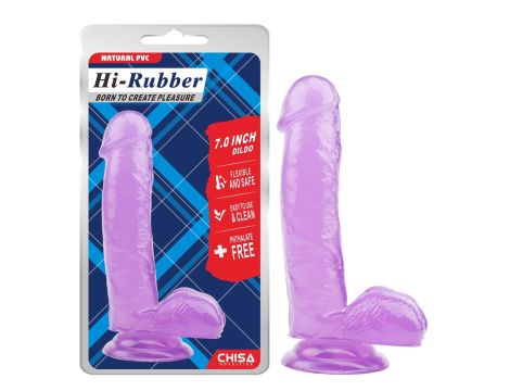 7.0 Inch Dildo-Purple