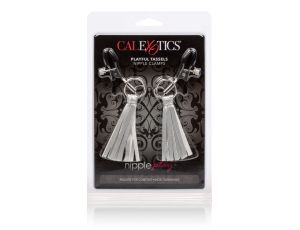 Playful Tassels Nipple Clamps Silver - image 2