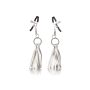 Playful Tassels Nipple Clamps Silver - 2