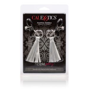 Playful Tassels Nipple Clamps Silver - image 2