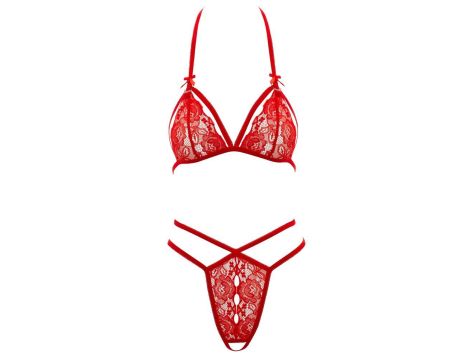 Lace Set red M - 9