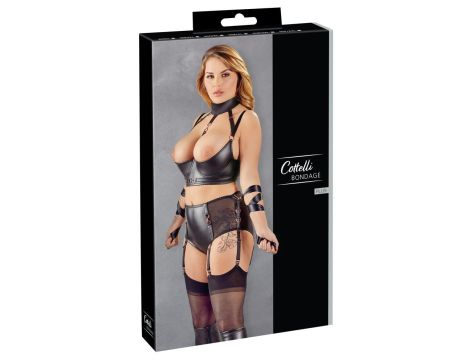 Shelf Bra Set Bondage 95E/2XL