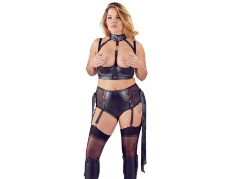 Shelf Bra Set Bondage 95E/2XL - 4