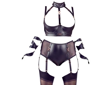 Shelf Bra Set Bondage 95E/2XL - 6